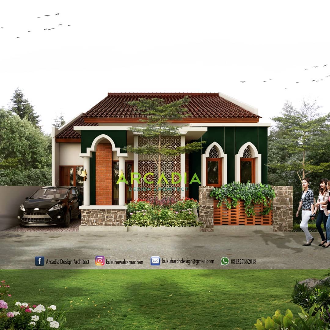 desain rumah islami cantik dan sesuai syariah