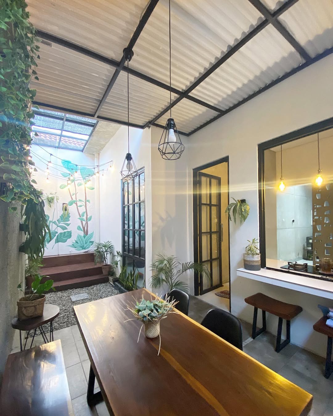 kanopi untuk dapur terbuka