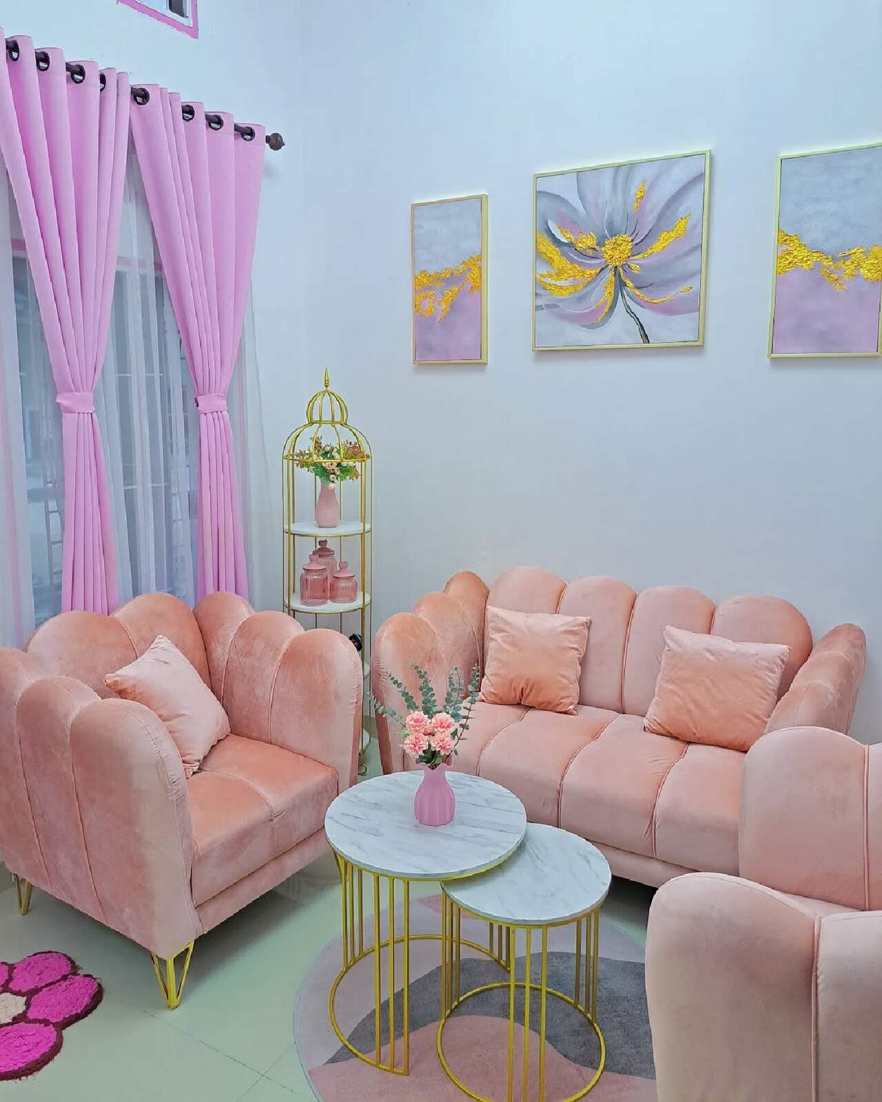 model ruang tamu modern