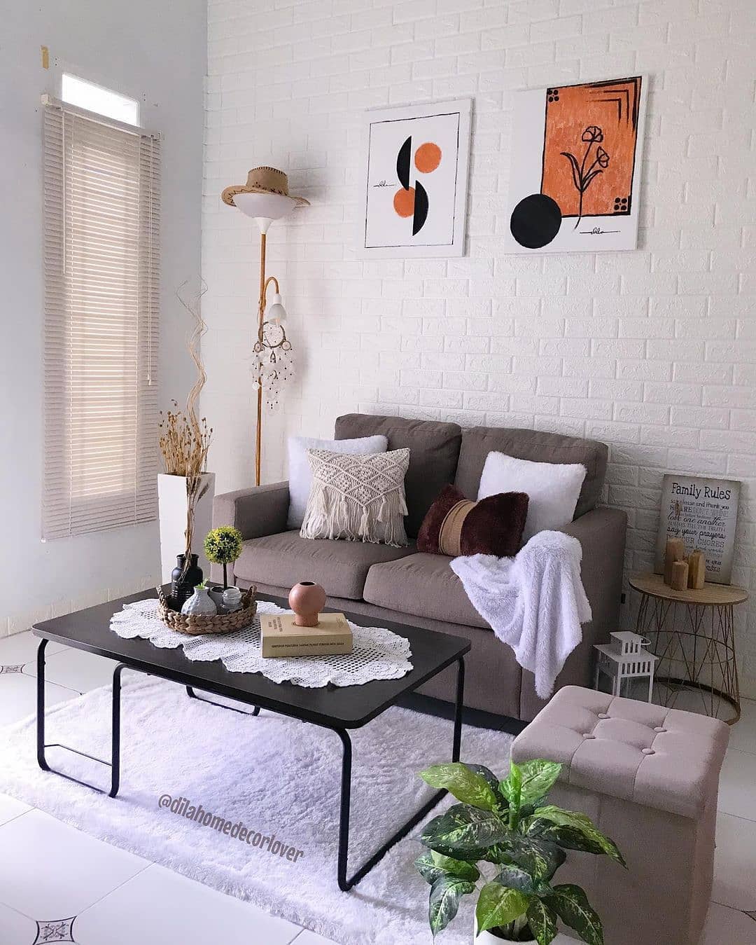 ruang tamu minimalis 3x3