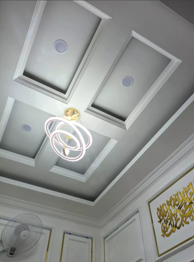 5. Model Plafon Gypsum Nuansa Mewah