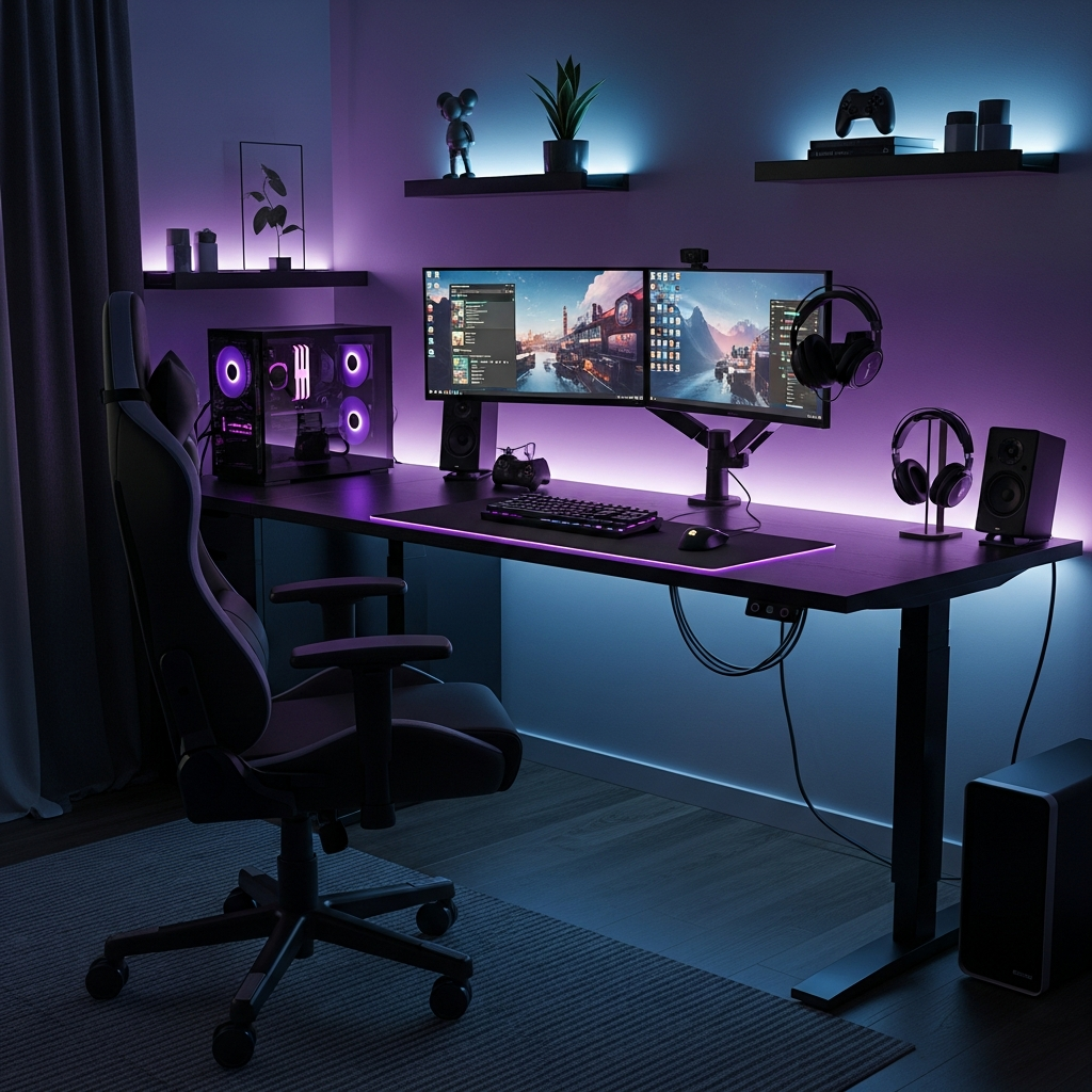 6. Kamar Cowok ala Gamer