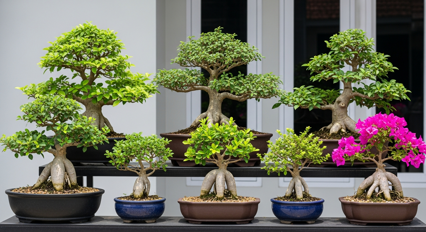 8 Jenis Tanaman Bonsai Lokal untuk Meningkatkan Estetika Rumah