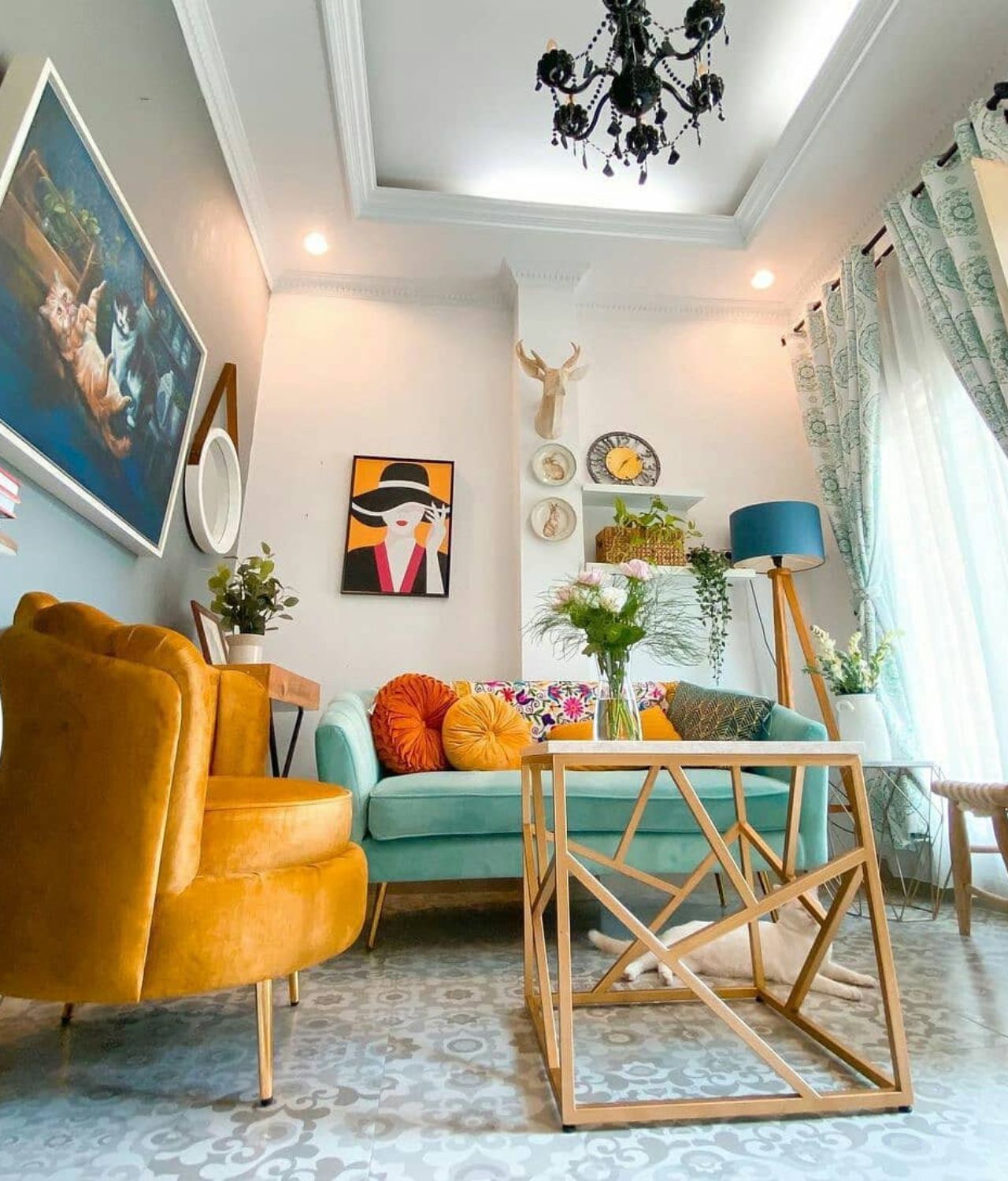 Desain Ruang Tamu 3x6 Aesthetic