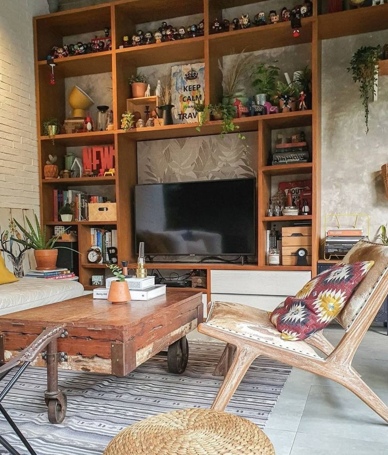 Desain Ruang Tamu dan Ruang TV Minimalis