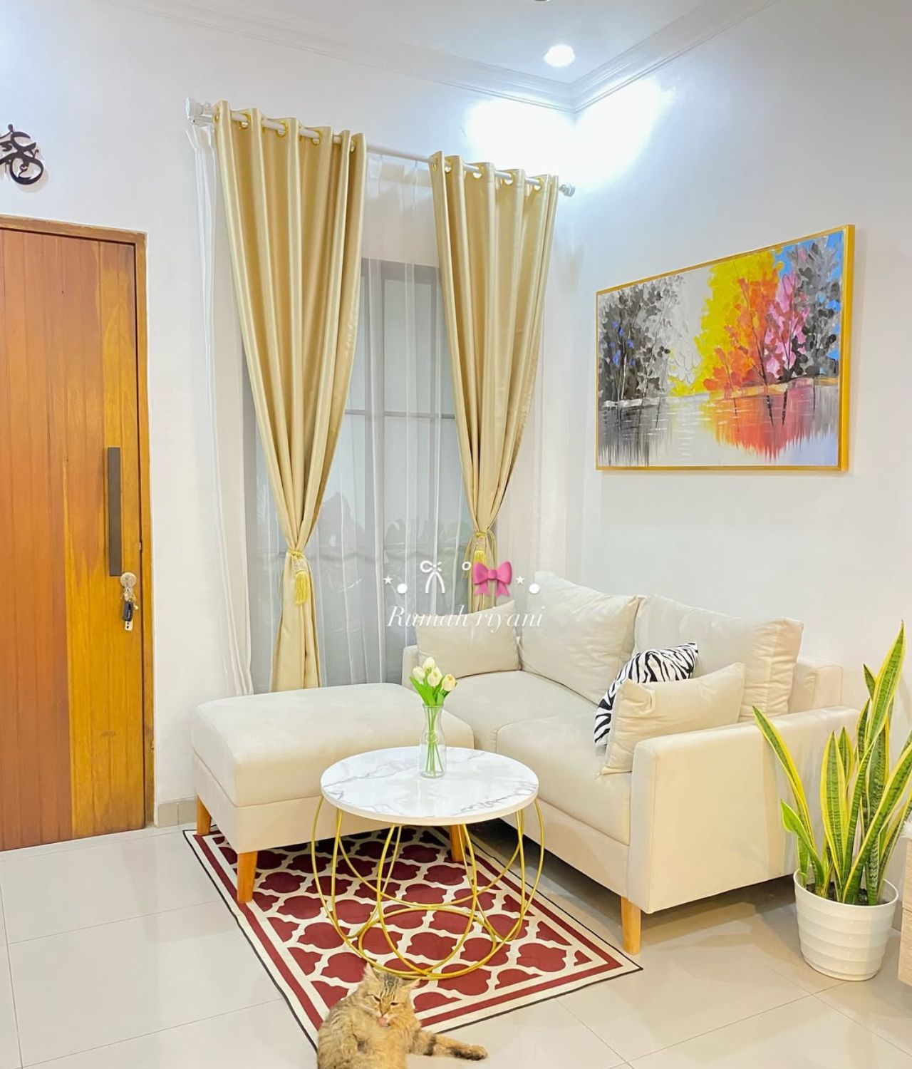 Model Ruang Tamu 3x6 Minimalis