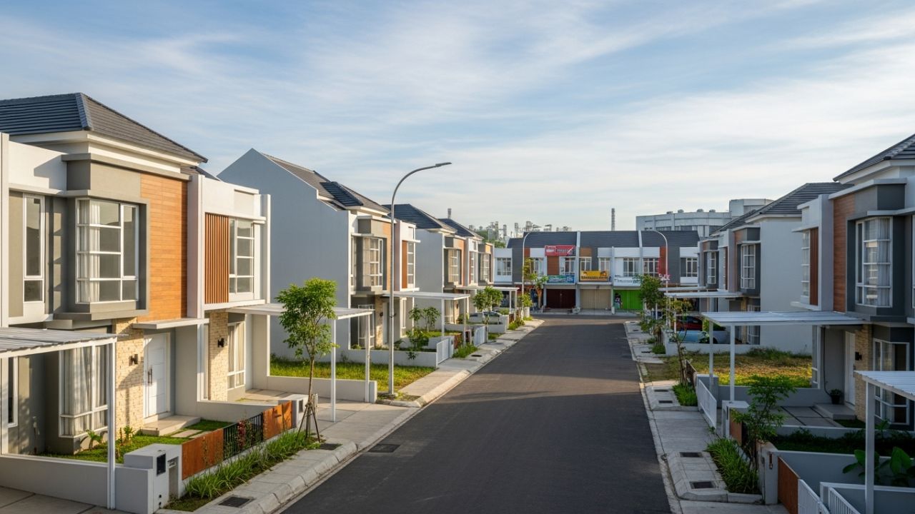 Perumahan di dekat kawasan industri