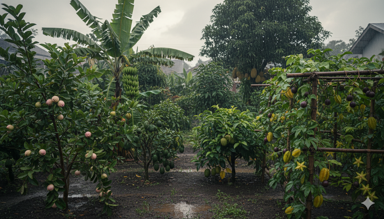 Tanaman Buah yang Cocok di Musim Hujan