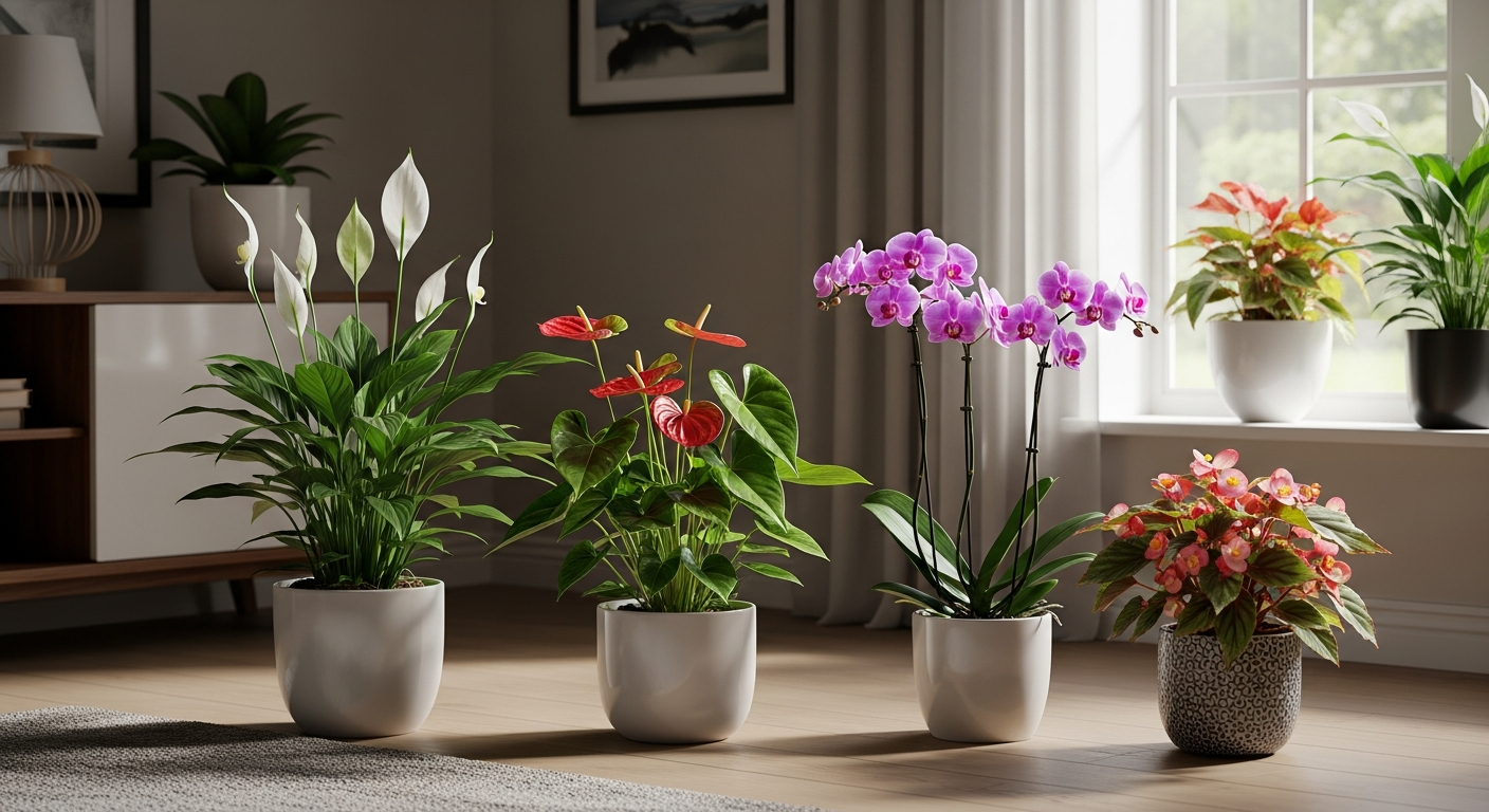 8 Tanaman Bunga yang Tidak Terlalu Membutuhkan Sinar Matahari, Praktis Buat Percantik Rumah