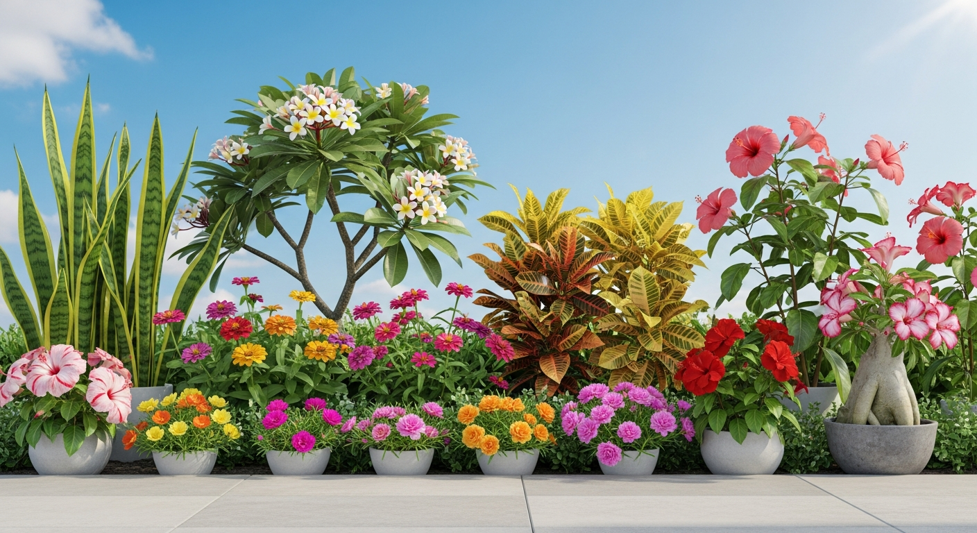 Tanaman hias tahan panas