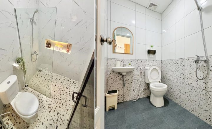 5 Inspirasi Anti Licin Keramik Kamar Mandi Motif Batu yang Elegan