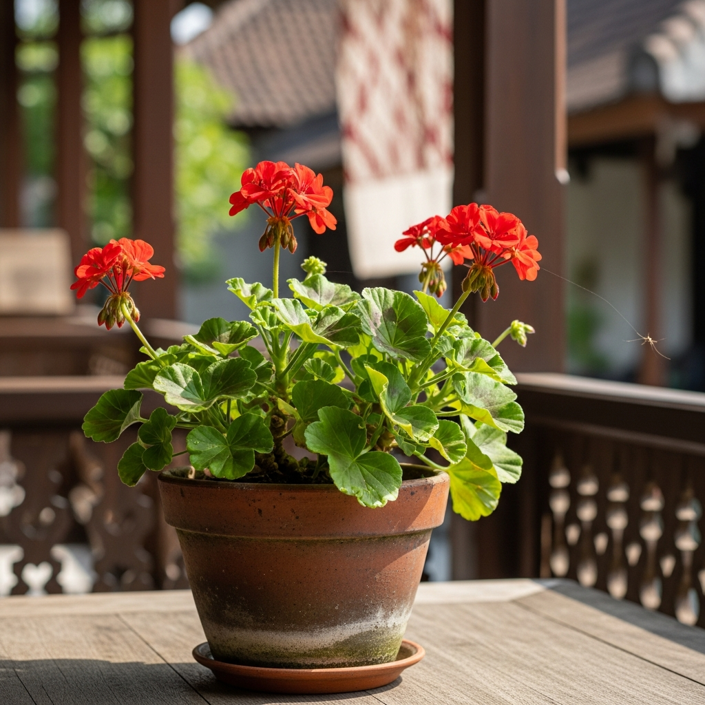 bunga geranium pengusir nyamuk bunga geranium pengusir nyamuk