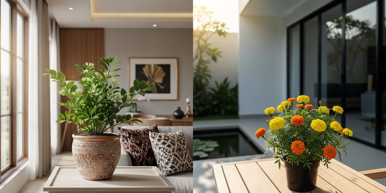 bunga pengusir nyamuk