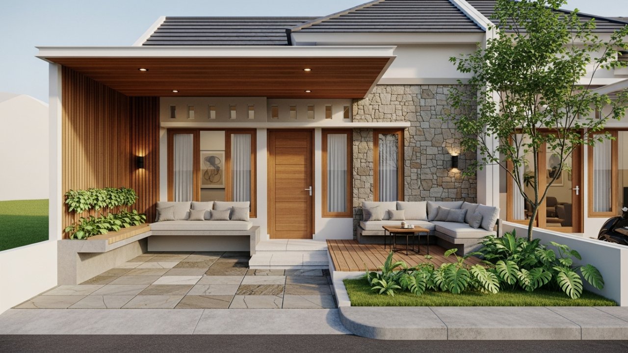 rumah tingkat modern minimalis