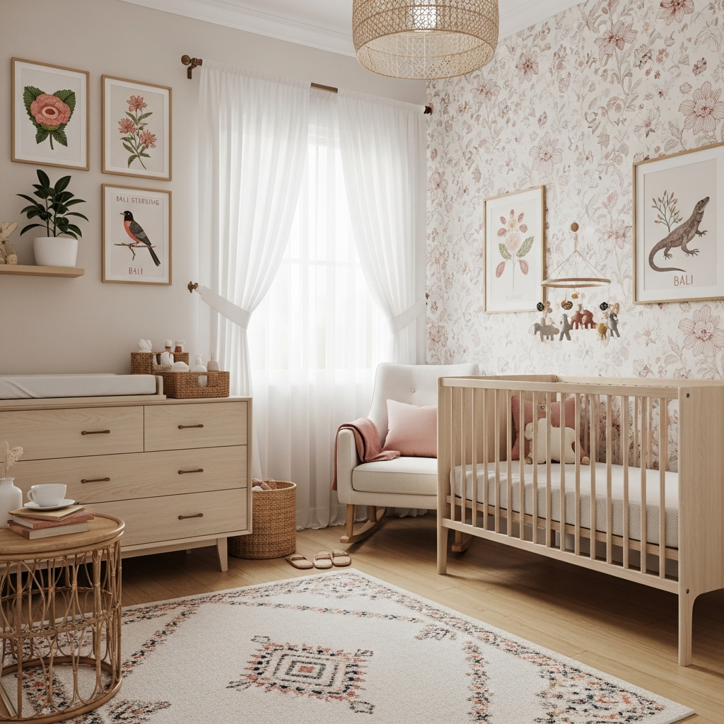 inspirasi kamar bayi perempuan