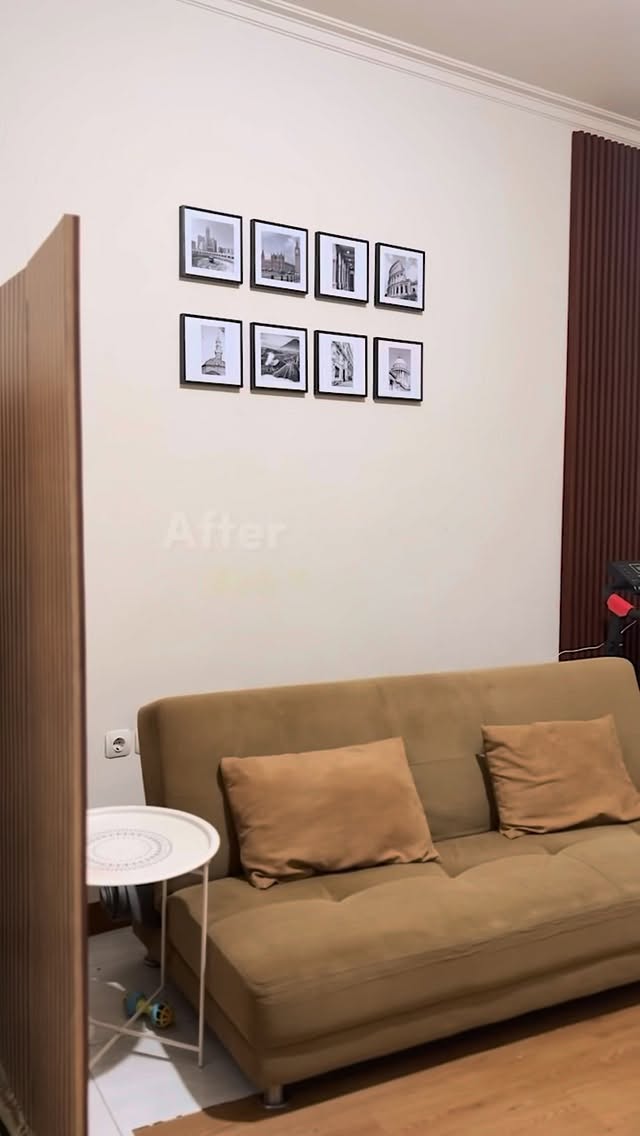 susunan foto di dinding estetik