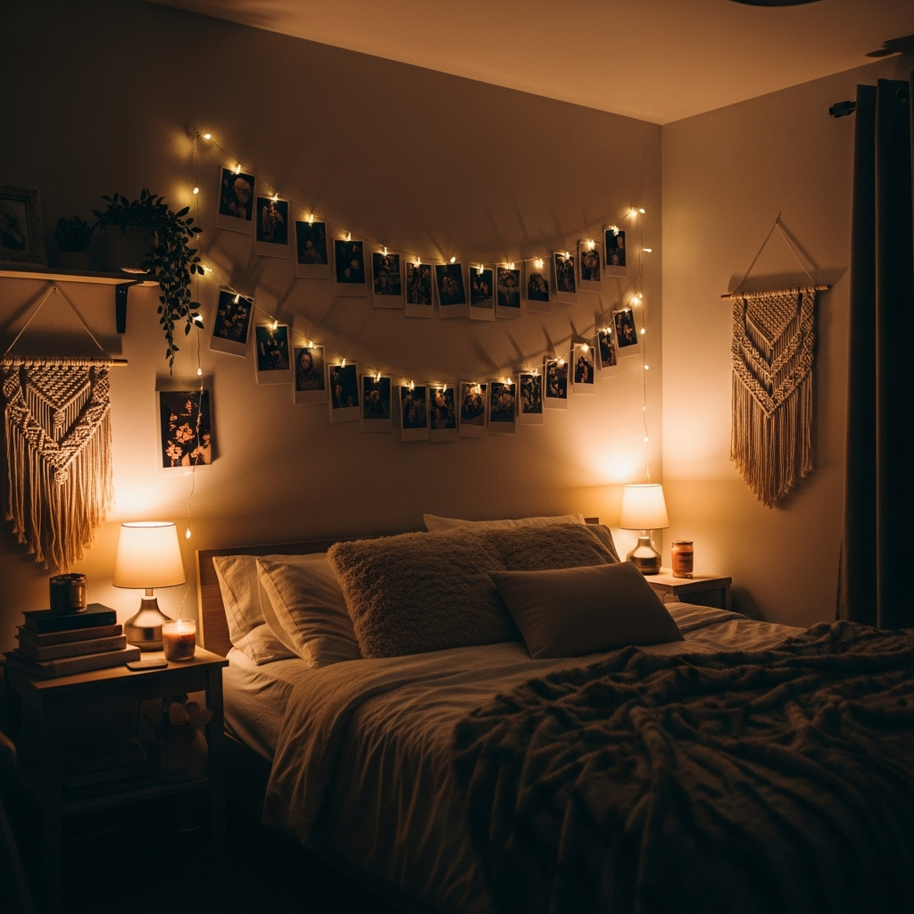 5. String Lights + Foto