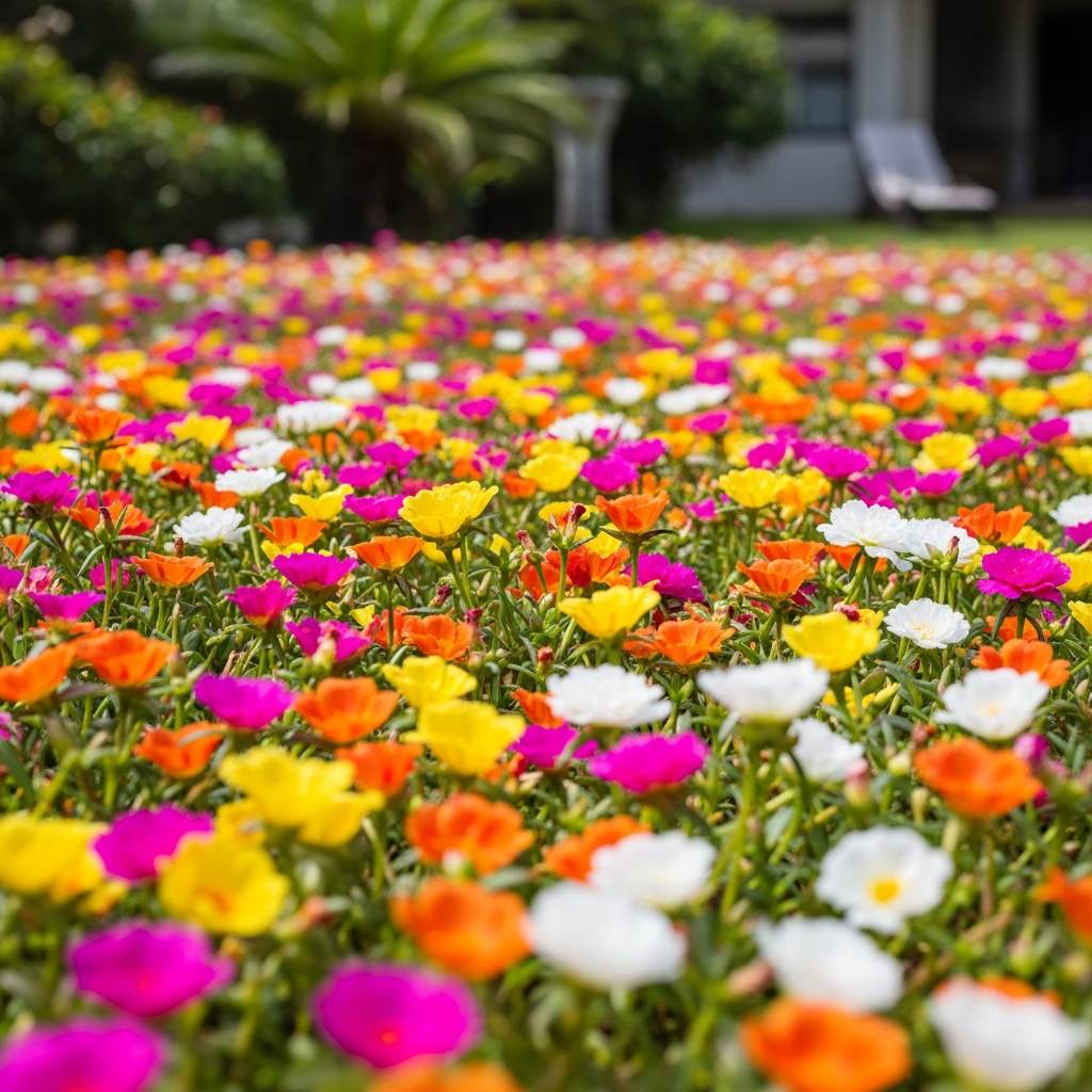 5. Taman Krokot sebagai Ground Cover