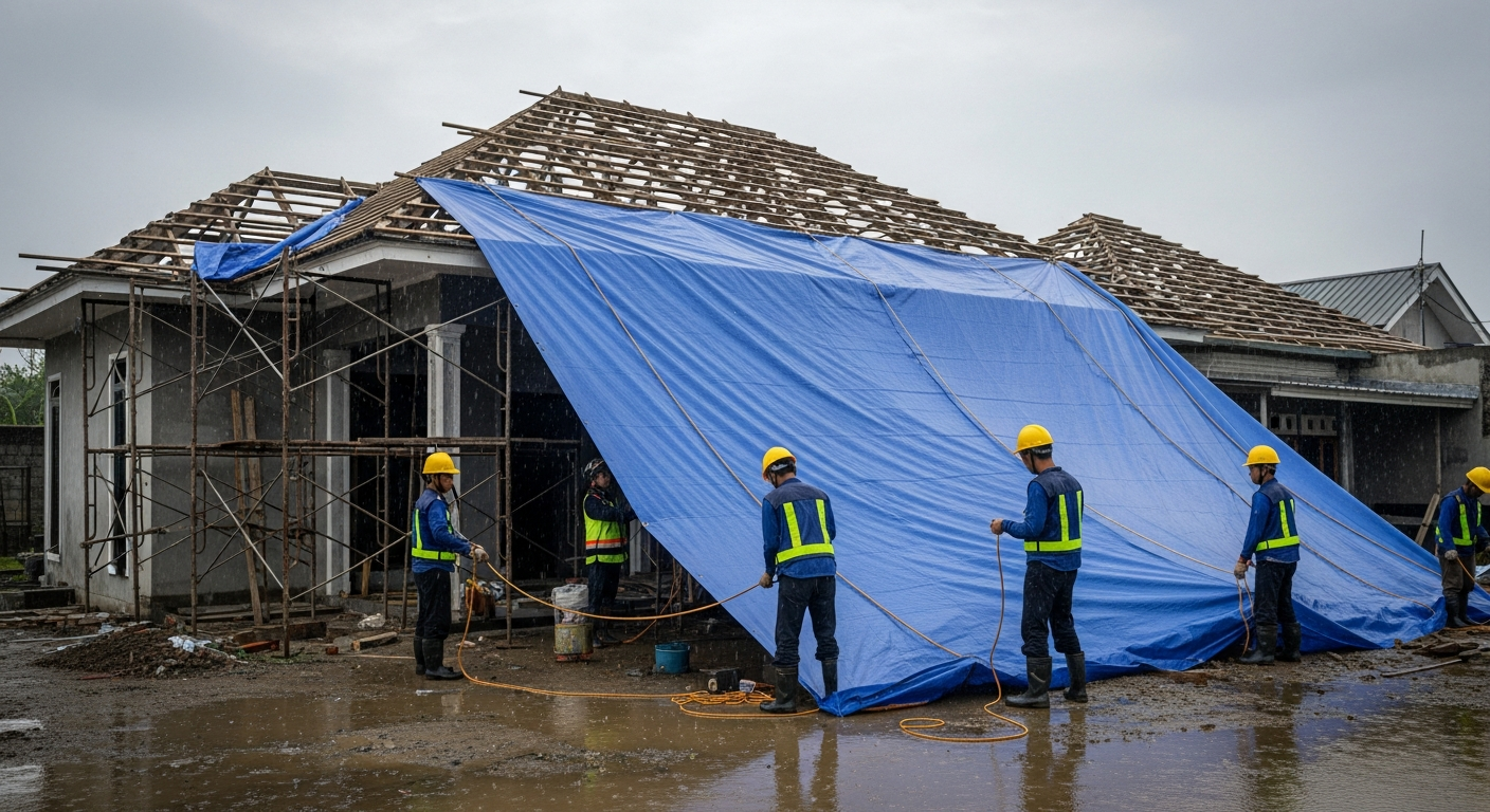 5 Cara Aman Renovasi Rumah Saat Musim Hujan