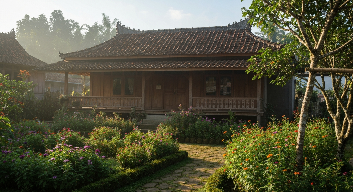 8 Inspirasi Taman Bunga Rumah Kampung yang Cantik, Minimalis, dan Mudah Ditiru