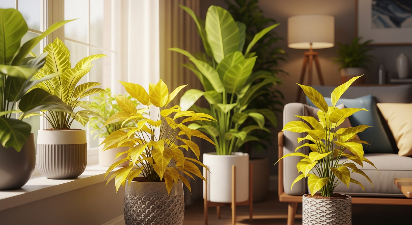 8 Jenis Tanaman Hias Berdaun Kuning untuk Percantik Rumah Minimalis