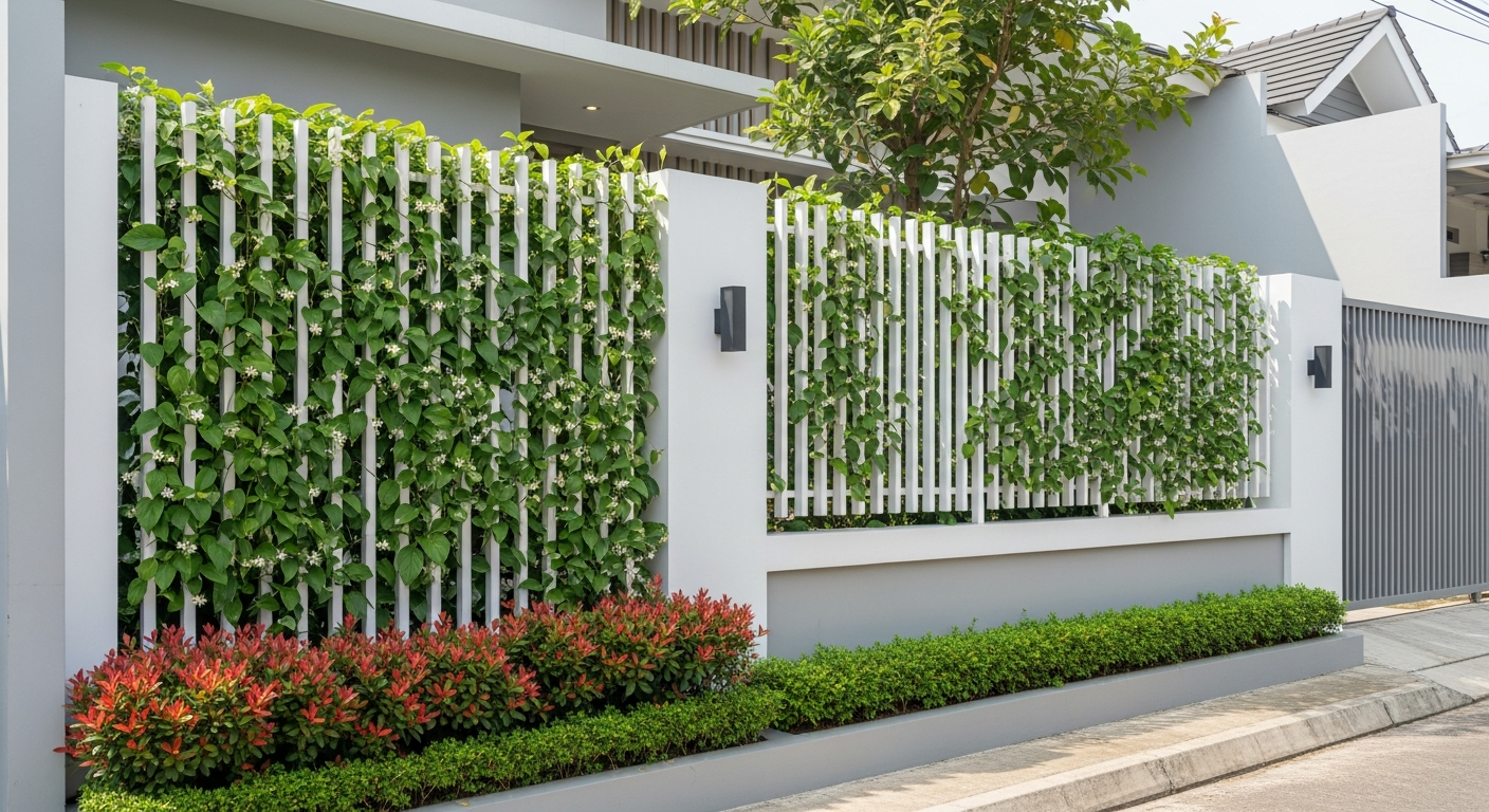 7 Tanaman Hias untuk Pagar Rumah Minimalis, Bikin Hunian Lebih Hidup