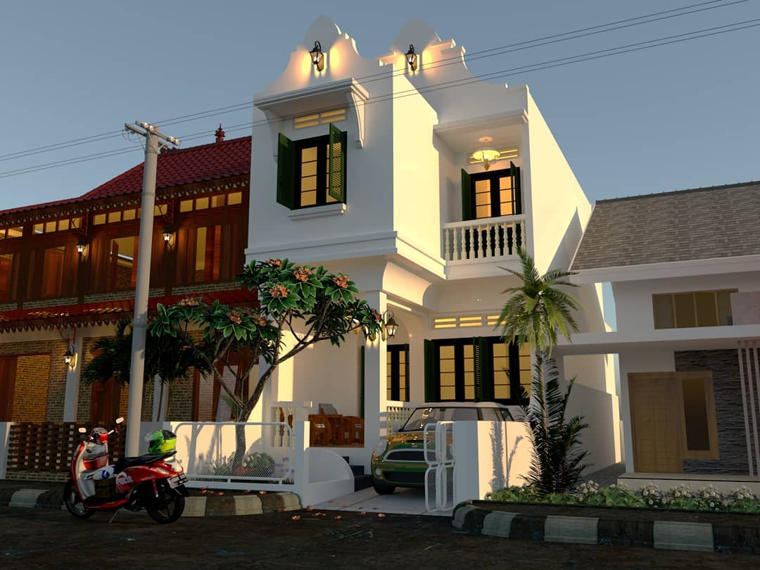 desain rumah heritage