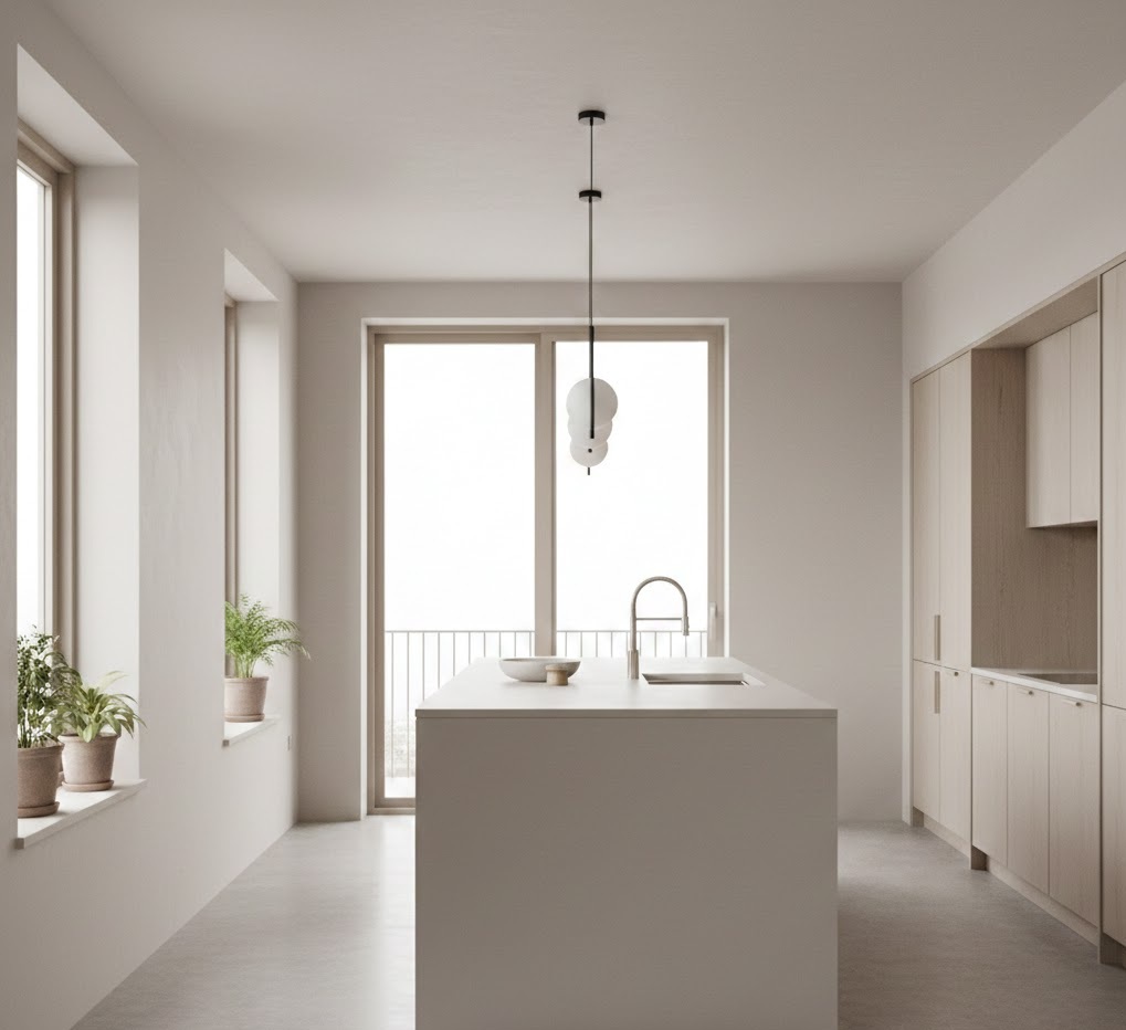 5. Dapur Terbuka Bergaya Minimalis