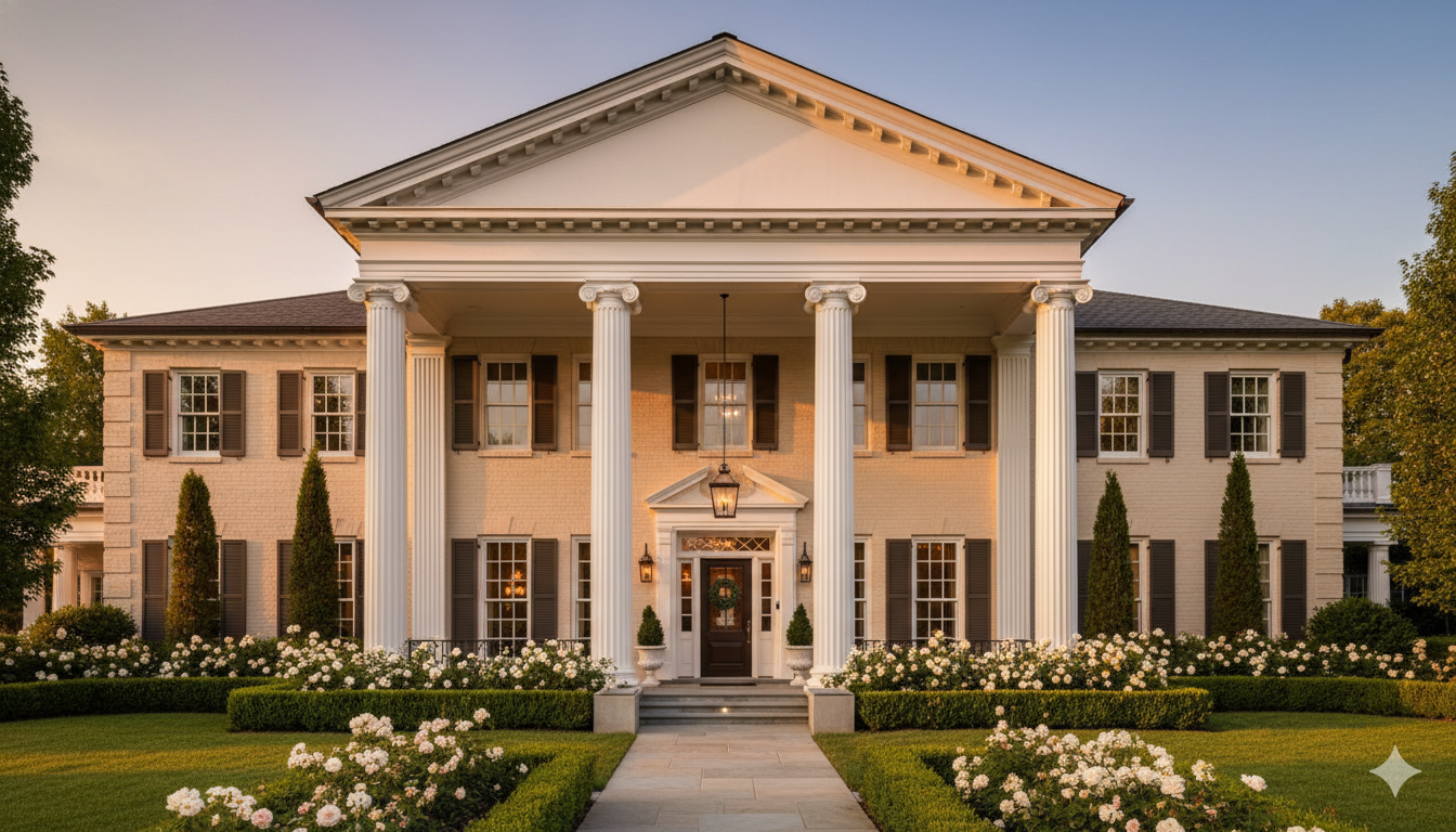 Desain rumah American Classic