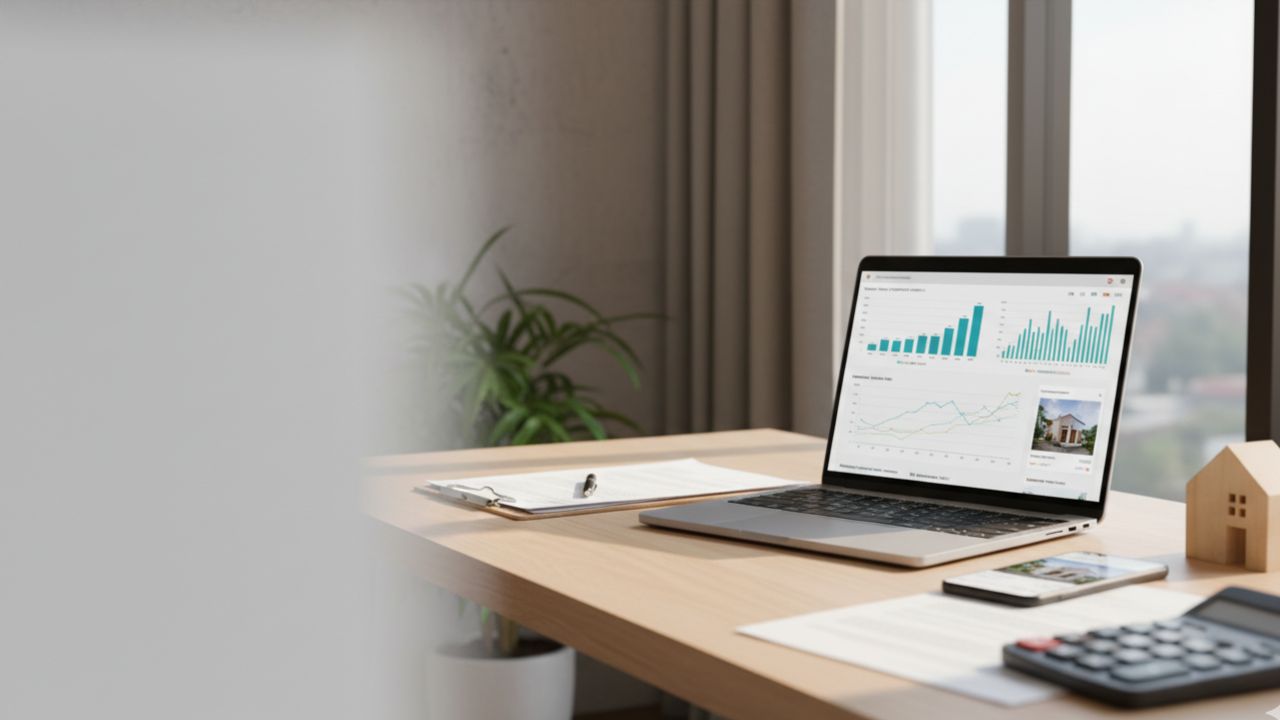 Ilustrasi meentukan harga pasaran rumah secara online