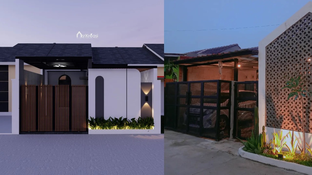 5 Inspirasi Desain Fasad Rumah Subsidi Estetik yang Kekinian
