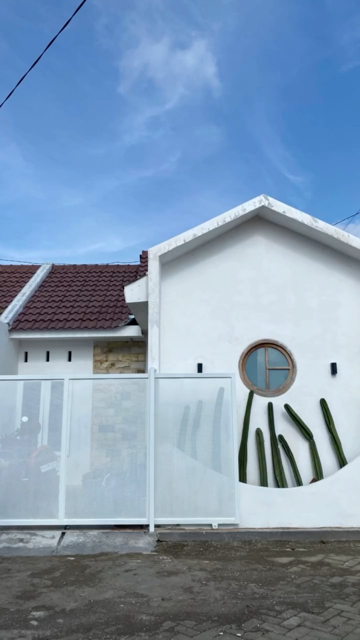 fasad rumah subsidi estetik