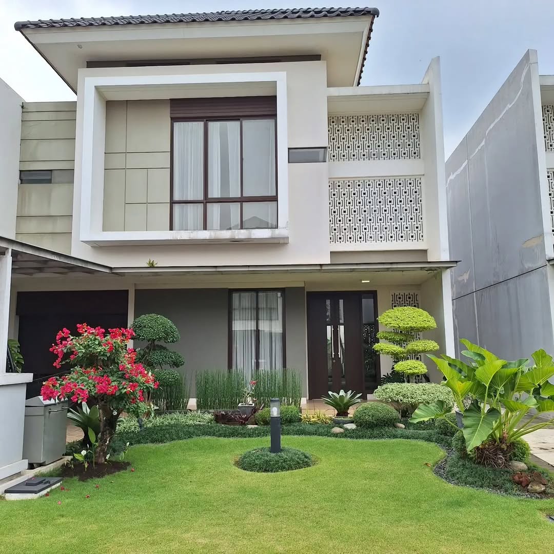 halaman rumah tanpa pagar