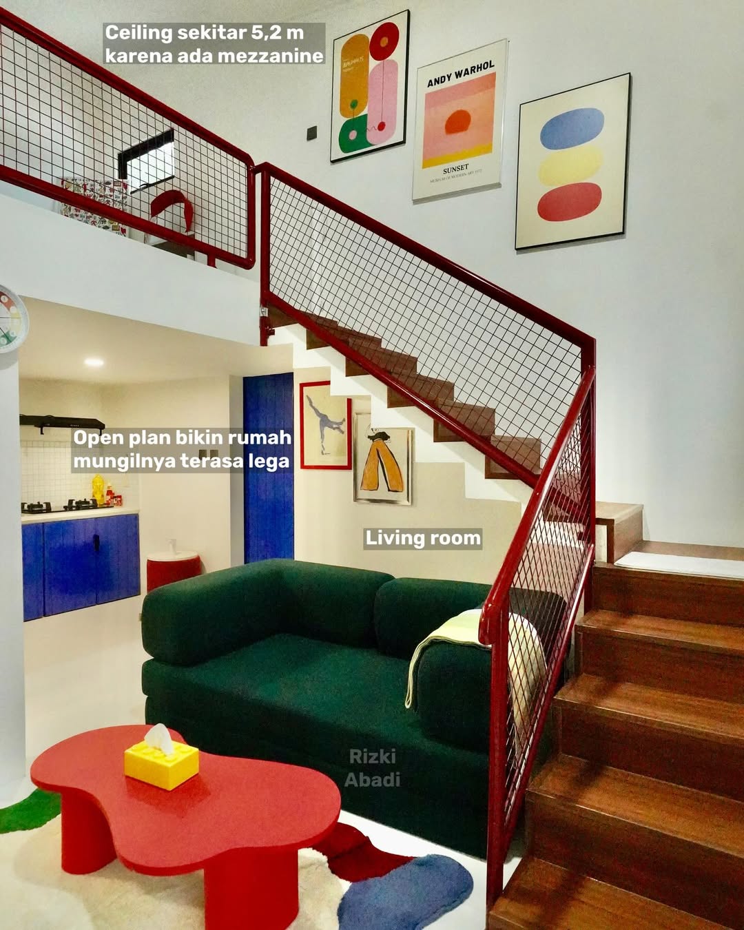 mezzanine rumah kecil