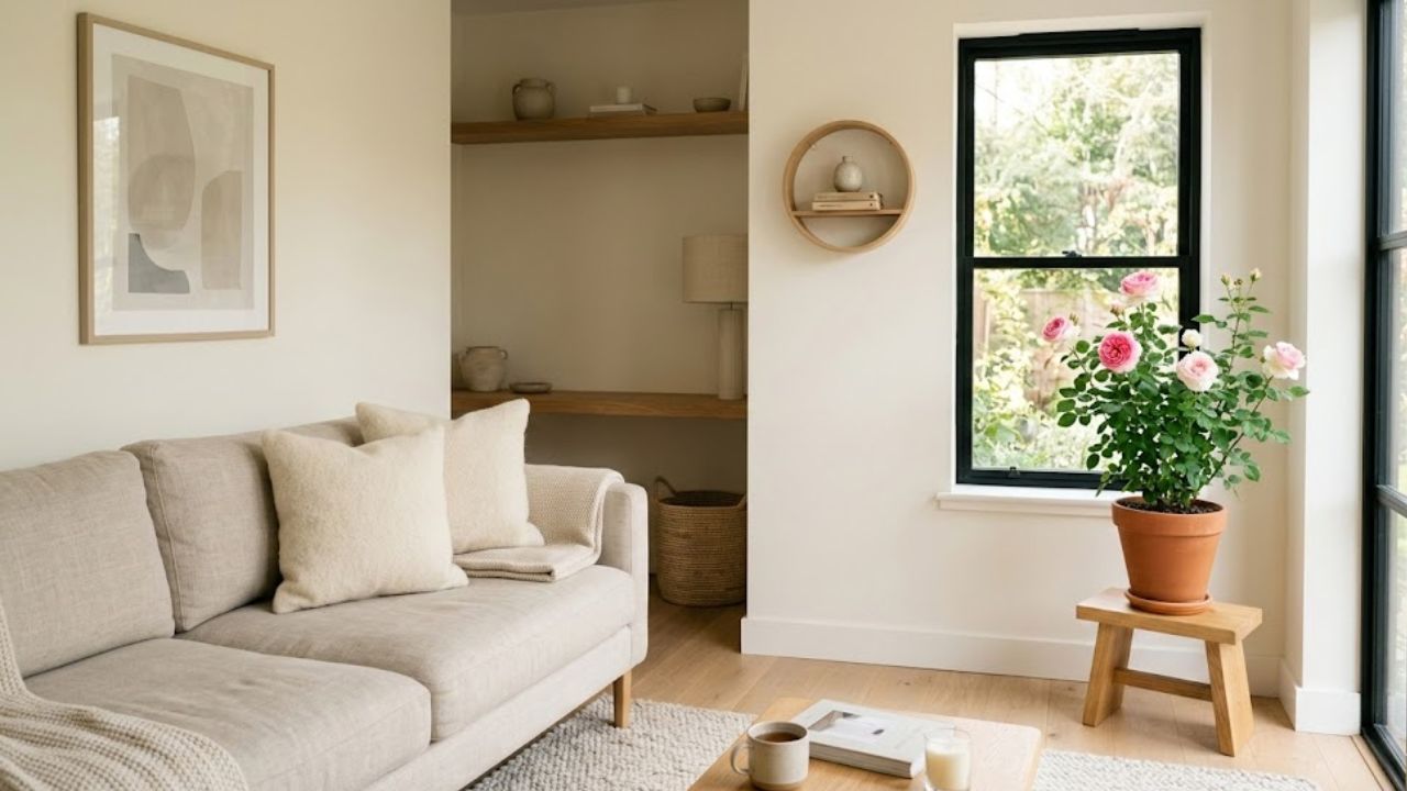 4. Dekat Jendela Ruang Tamu