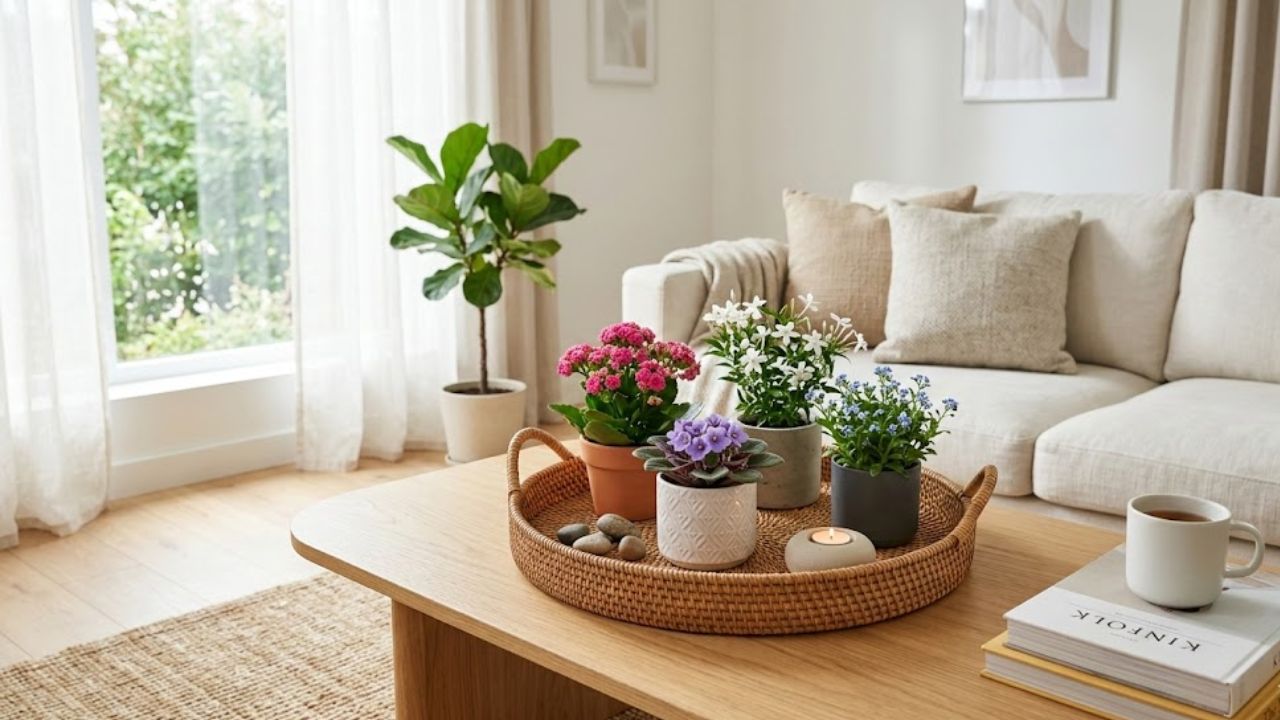 5. Dalam Tray atau Keranjang Dekoratif