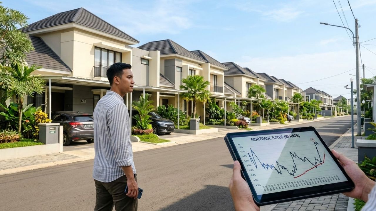 Tren pasar properti saat suku bunga turun
