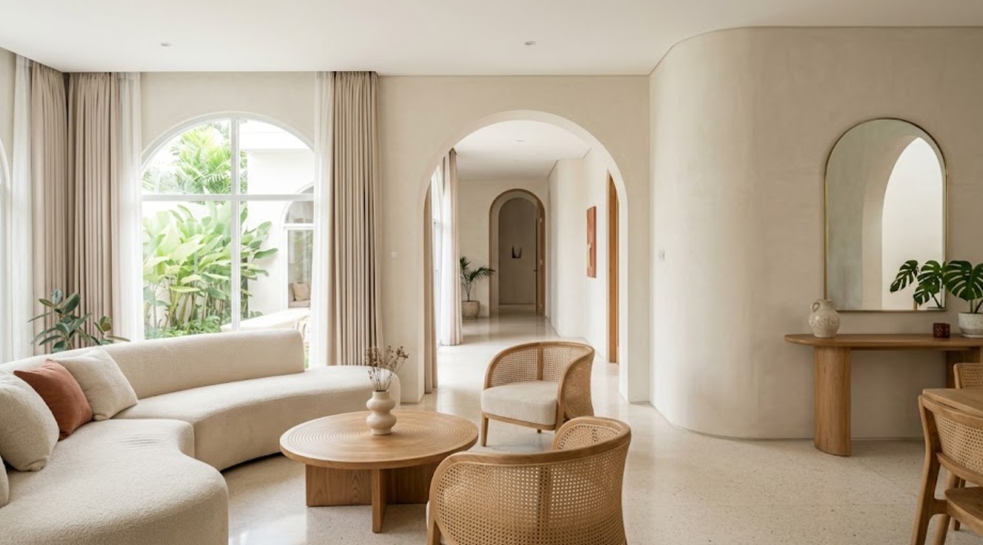 3. Tren Sudut Melengkung