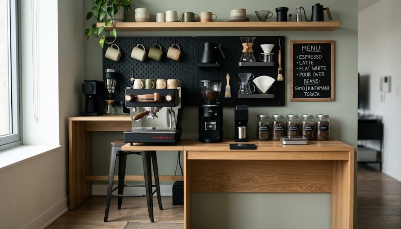 4. Home Cafe & Coffee Lab