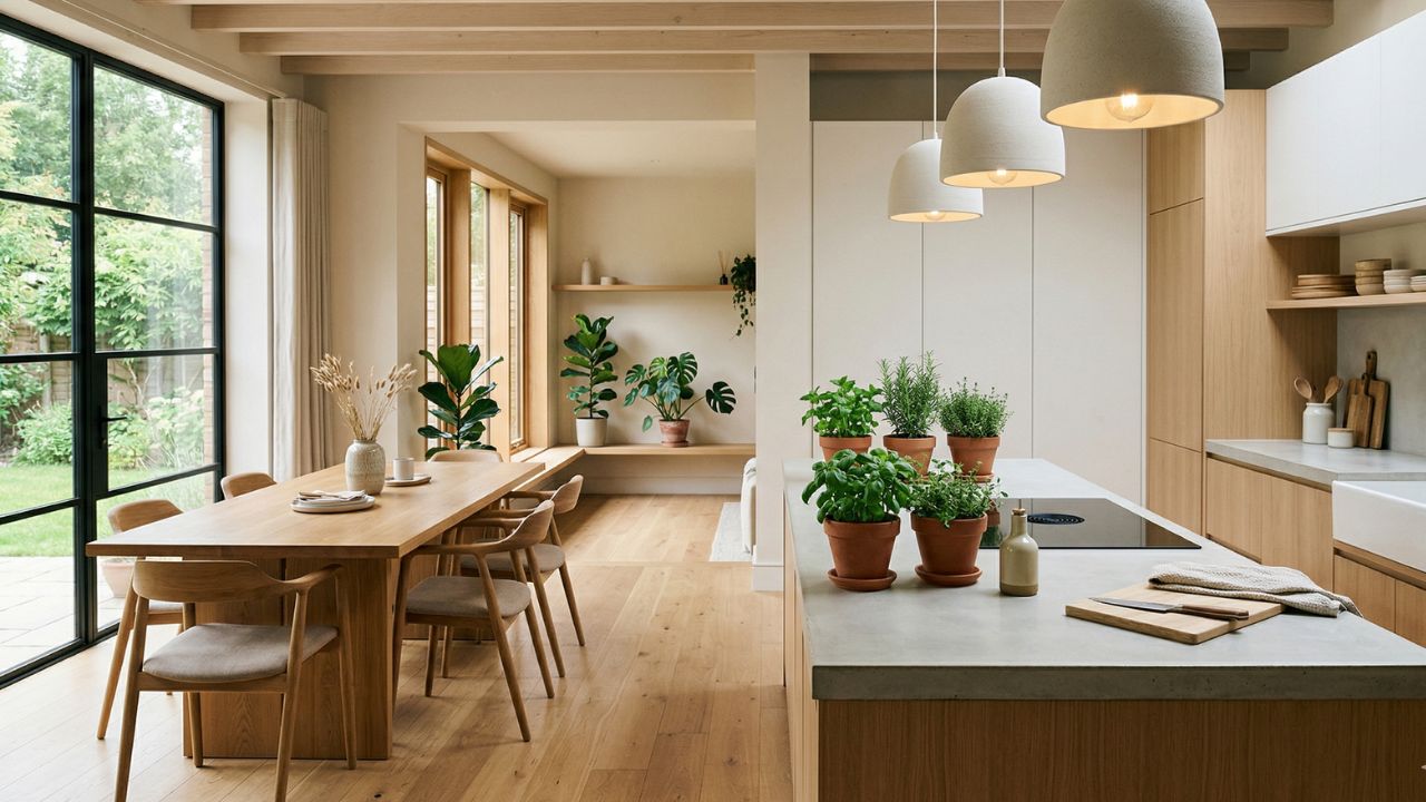 Desain dapur di rumah gen z