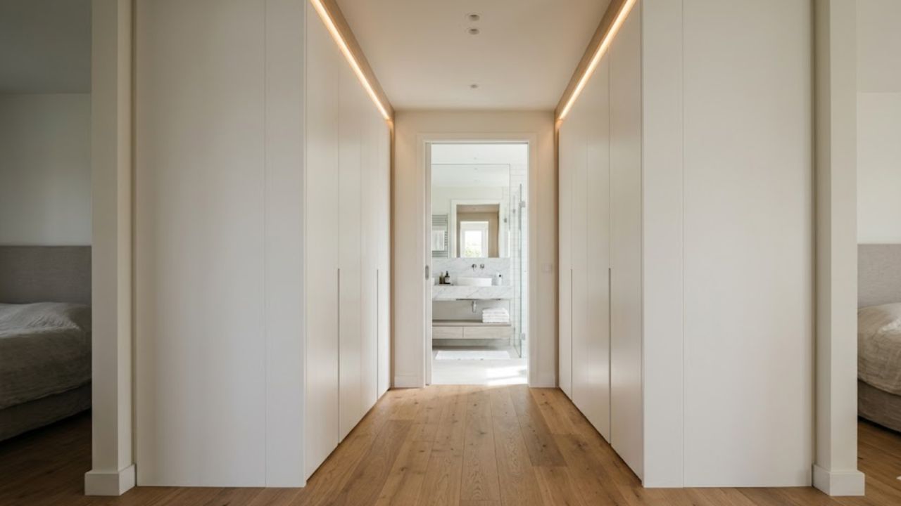 4. Denah Lorong Kamar Mandi