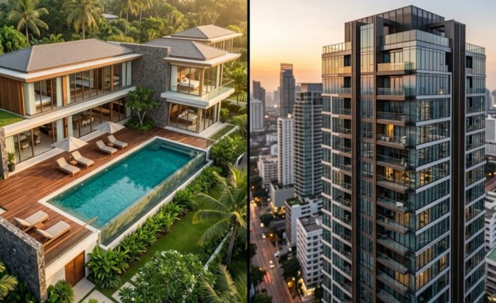Investasi villa atau apartemen