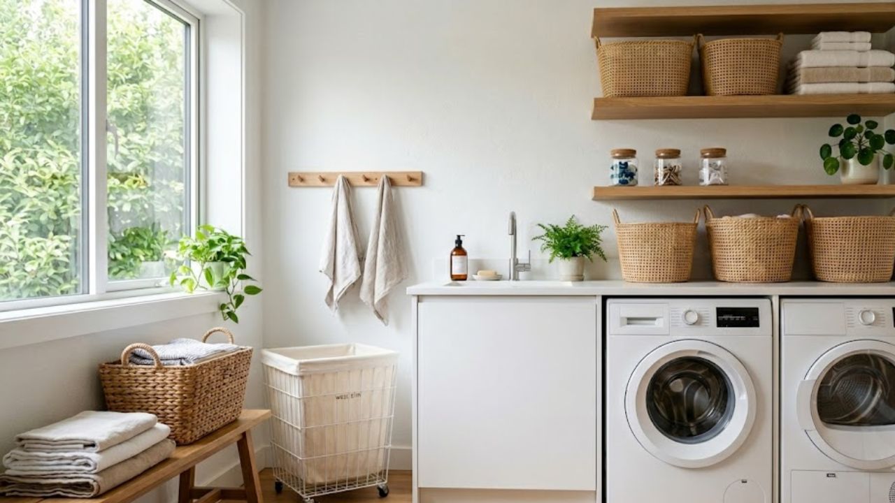 7 Ide Laundry Room Minimalis dan Estetis, Nyuci Jadi Gak Membosankan