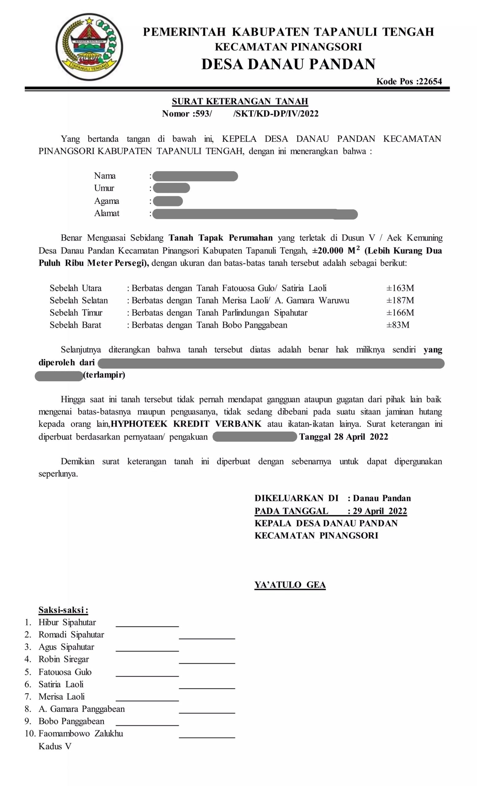 skt tanah dari desa skt tanah dari desa