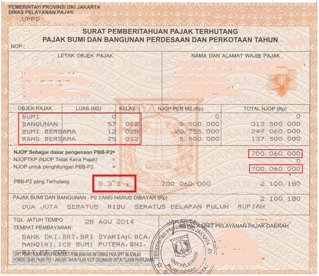 cara mengurus sppt pbb yang tidak terbit