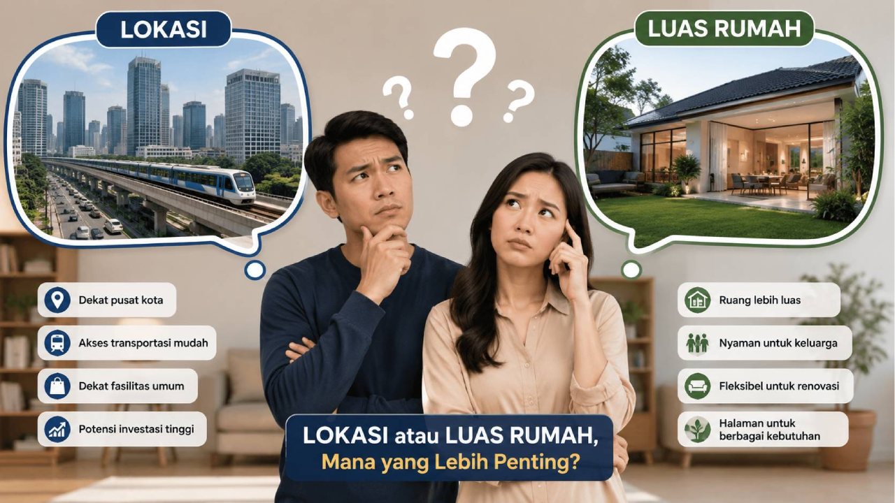 Lokasi atau Luas Rumah Lokasi atau Luas Rumah