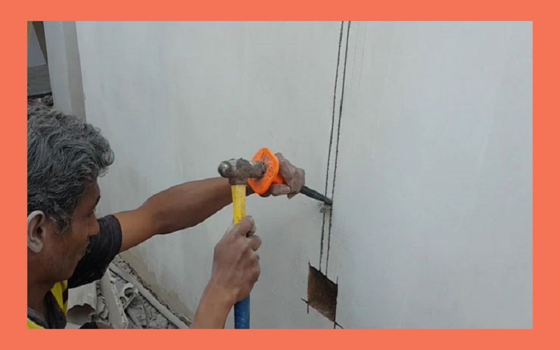 Initial phase Installation of double switch