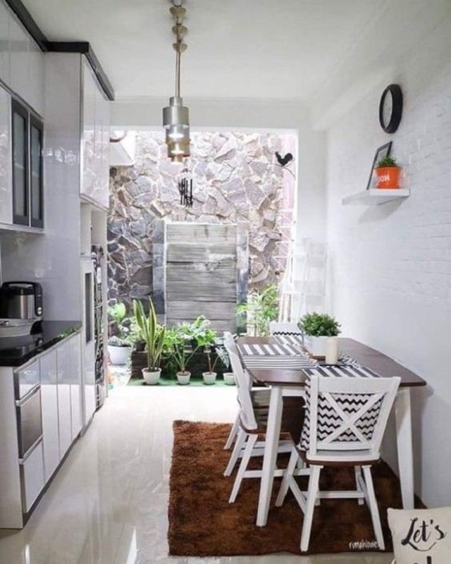 natural feel in the kitchen