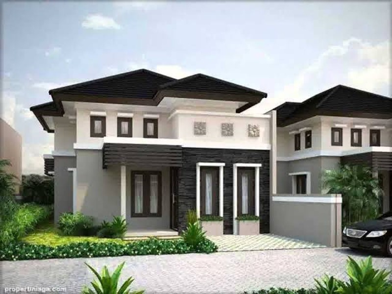 Monochrome color in house painting