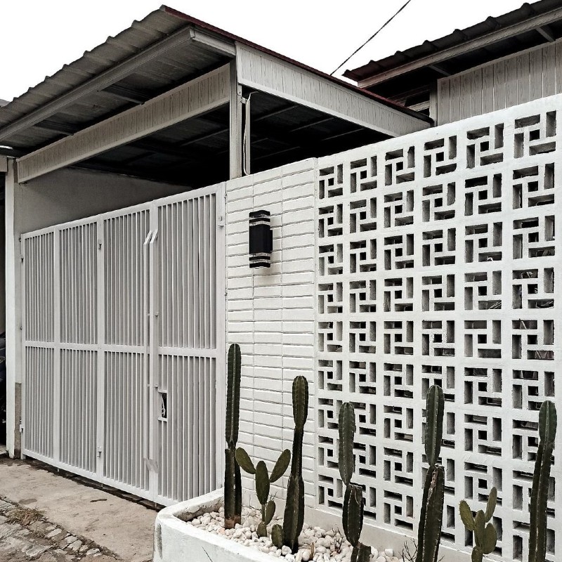 unique wall fence design